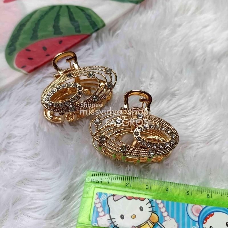 Salon Besi Oval | Jepit Rambut