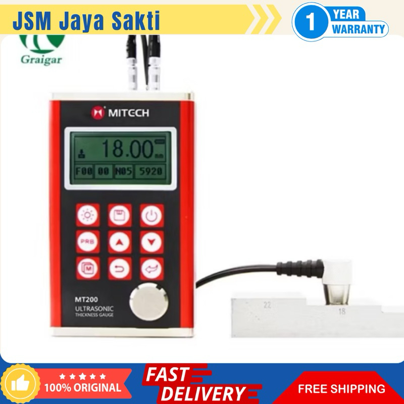 UltraSonic Thickness Gauge digital