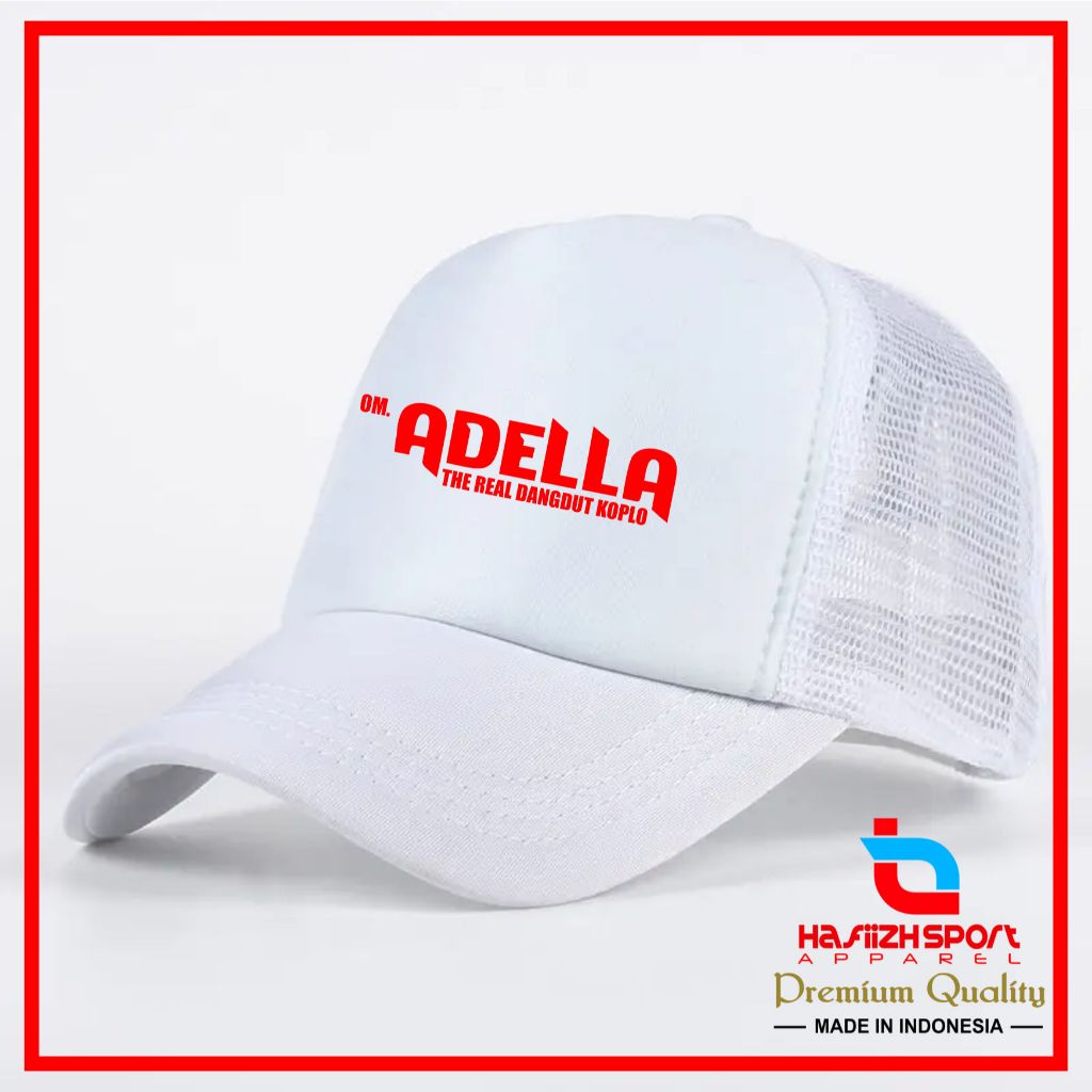 TOPI OM ADELLA THE REAL DANGDUT KOPLO / TOPI JARING OM ADELLA THE REAL DANGDUT KOPLO / TOPI TRUCKER 