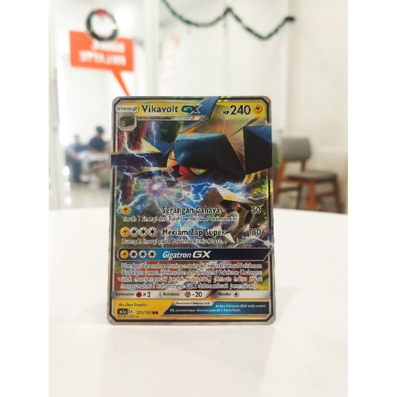 Pokemon TCG:•Vikavolt GX (ASLI) (BACA DESKRIPSI)