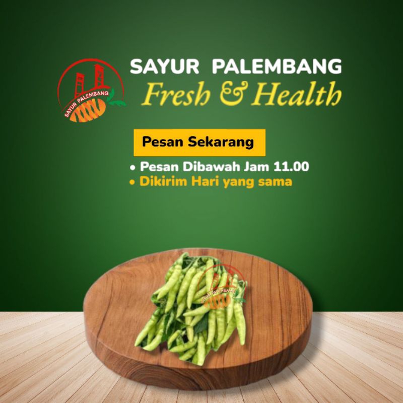 

Cabai Rawit Putih - Sayur Palembang