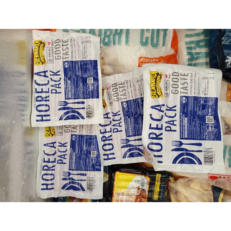 

SOSIS HORECA PACK by BERNARDI (500 gr) MERAH & BIRU