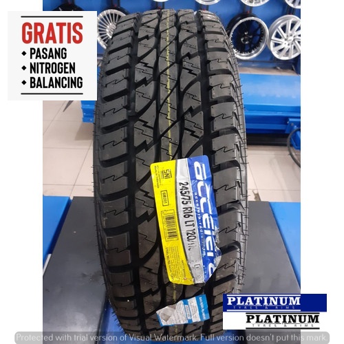 MURAH BAN MOBIL AT ACCELERA OMIKRON AT 245 75 RING16