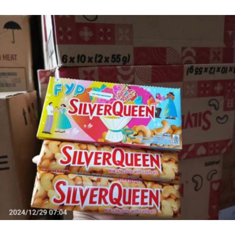 

Coklat Silverqueen Edisi Valentine 55gr isi 2pcs - Ecer