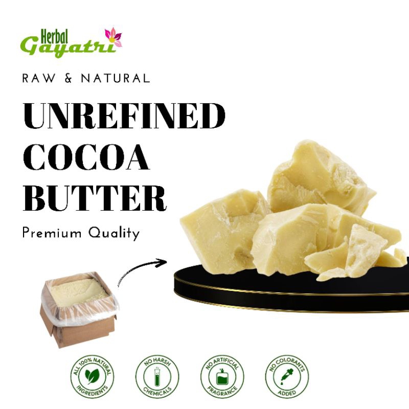 

Cocoa Butter Unrefined 1 Kg