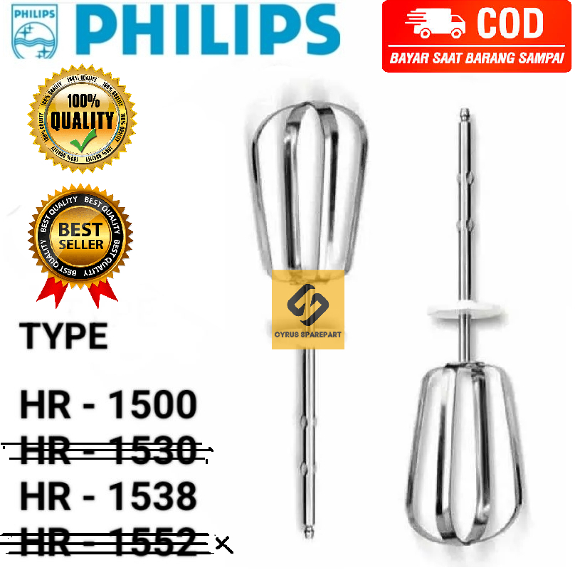 Stick kocokan mixer philips HR 1500 HR 1530 HR 1538 HR 1552 / Stick mixer philips