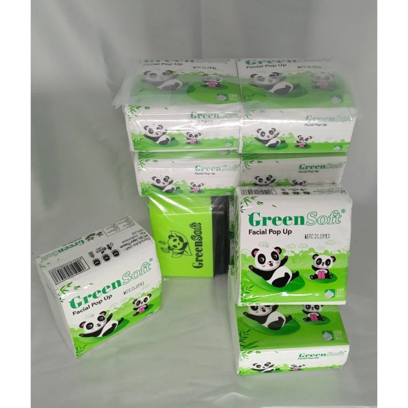 tisu green pop up murah 