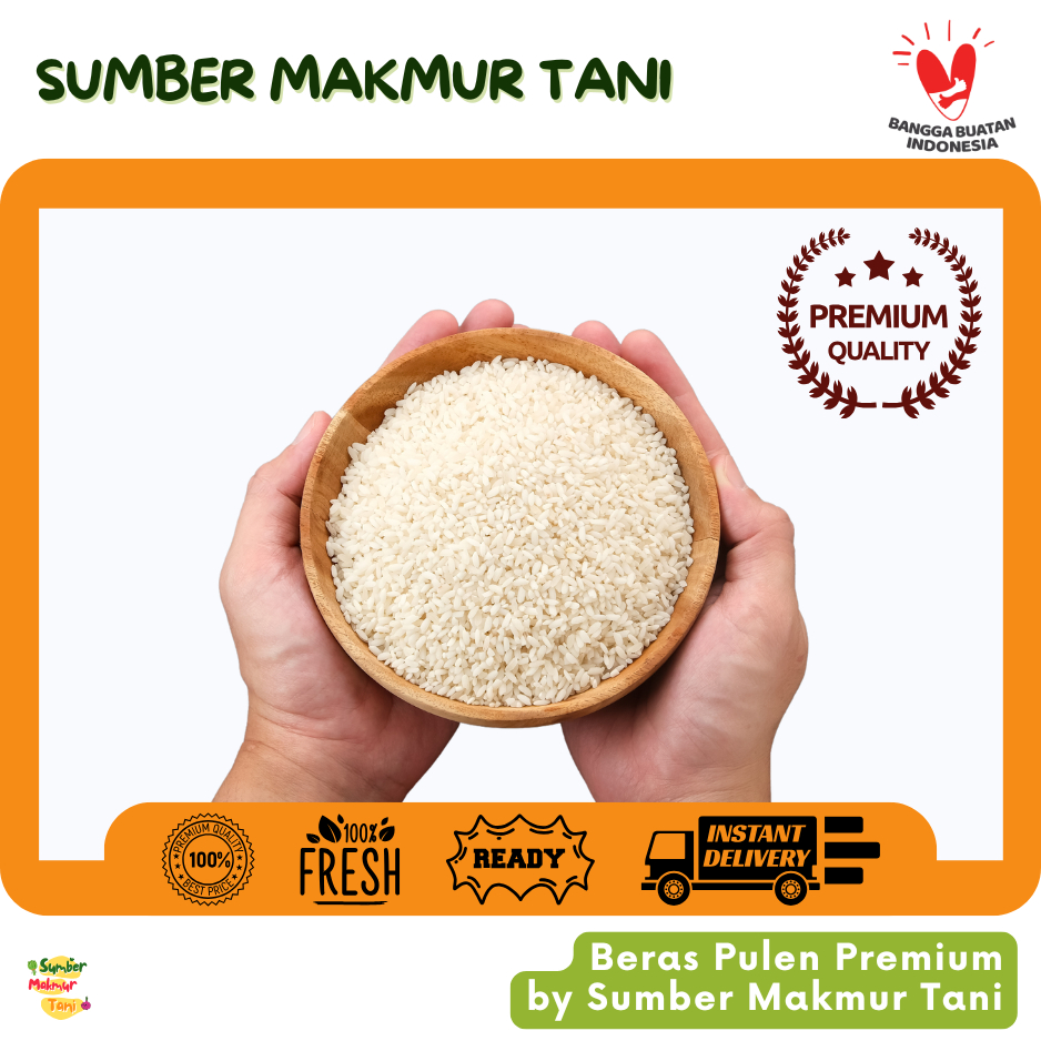 

Beras Pulen Mentik Susu 1 kg / 5 kg by Sumber Makmur Tani – Wangi, Pulen, dan Segar untuk Hidangan Harian