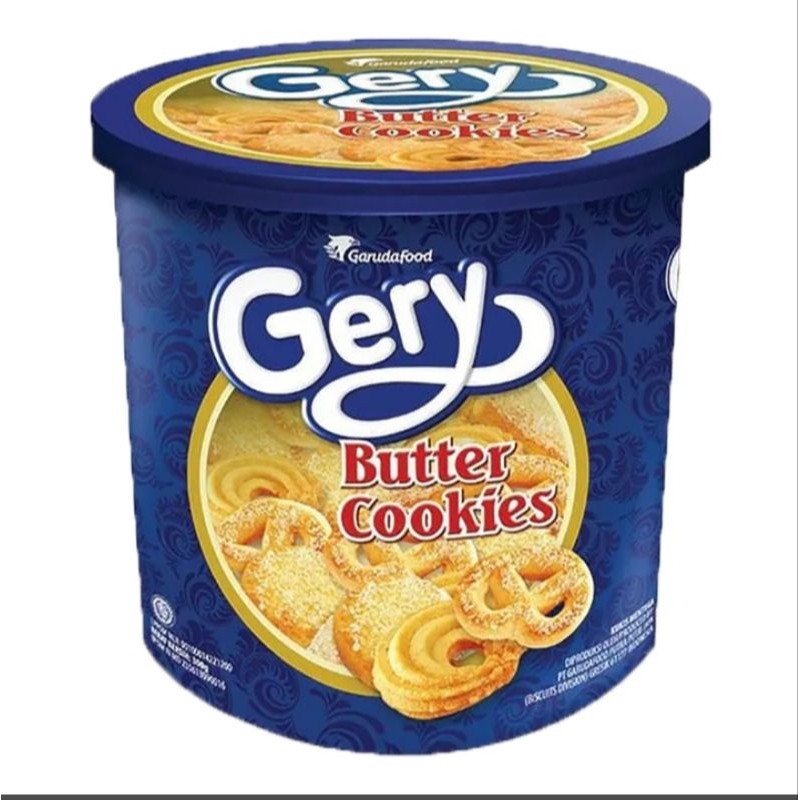 

Gery butter cookies kemasan toples 300 gram