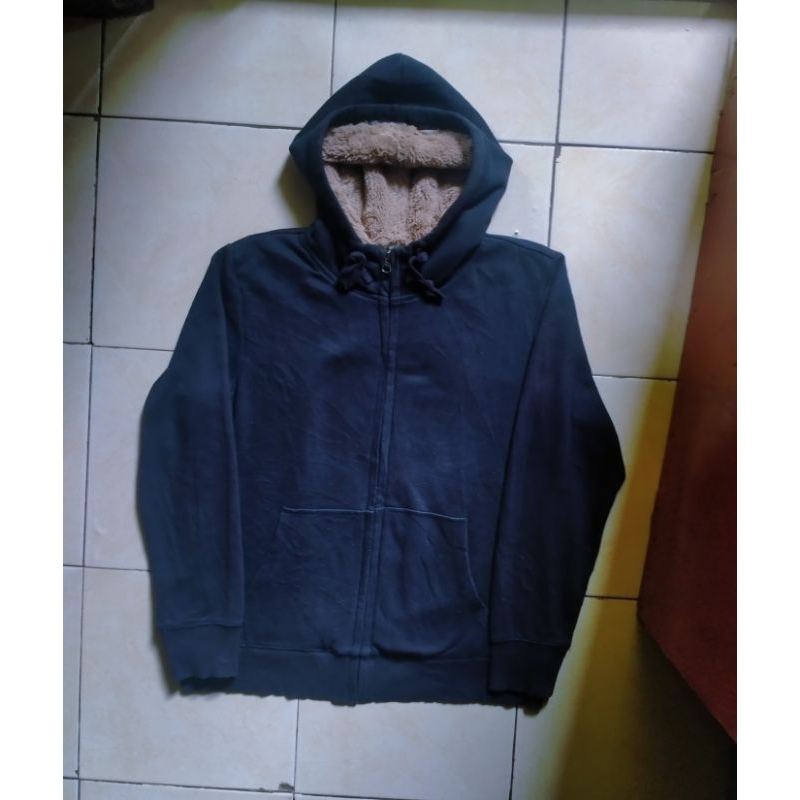 Hoodie Uniqlo sherpa