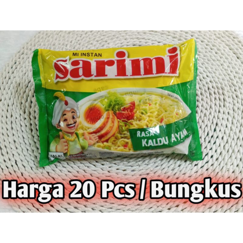 

MIE SARIMI - Harga 20 Pcs/bungkus Mie Sarimi Rasa Kaldu Ayam - Mie Instan Murah