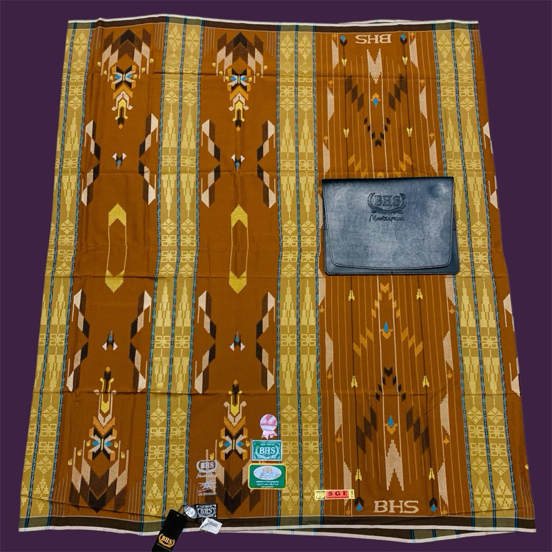 SARUNG BHS MASTERPIECE SGE SILVER LAWAS SUTRA SPUNSILK JAHIT TENGAH ATBM LAWAS LIMITED (Bisa COD)