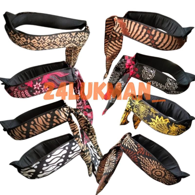 Iket kepala sunda anak dan blangkon dewasa topi laki laki model atas bolong udeng batik modern