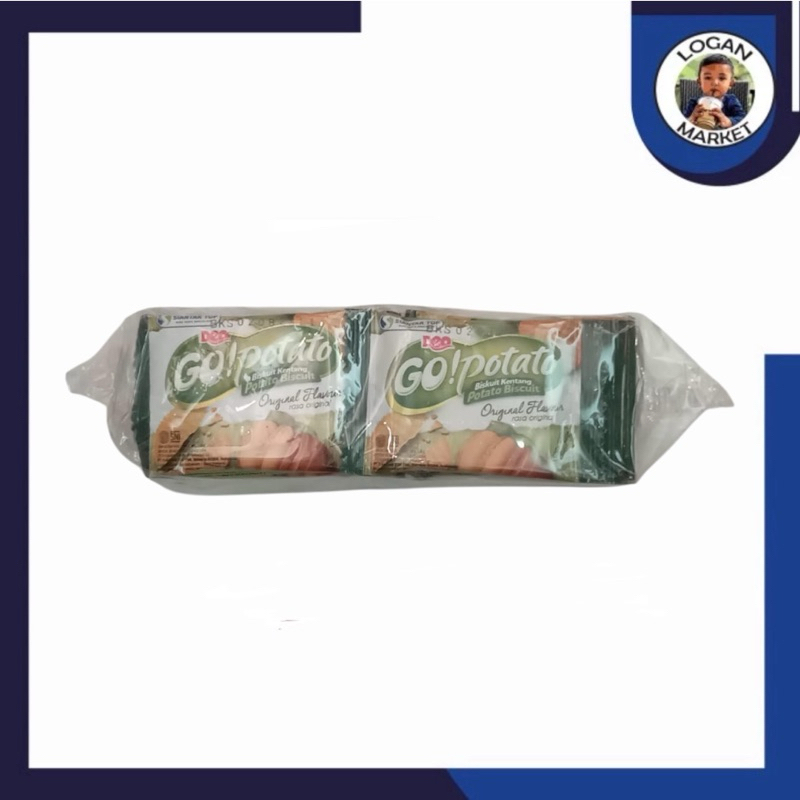 

Deo Go Potato Biskuit Kentang Renceng Original Isi 20 Pcs Sachet Pack 20Pcs
