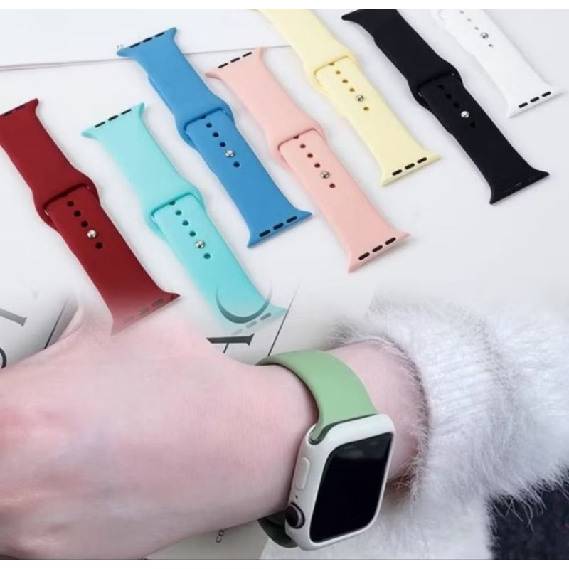 Strap ULTRA 9 8 7 6 SE Silikon Rubber Sport Tali Jam tangan smartwatch