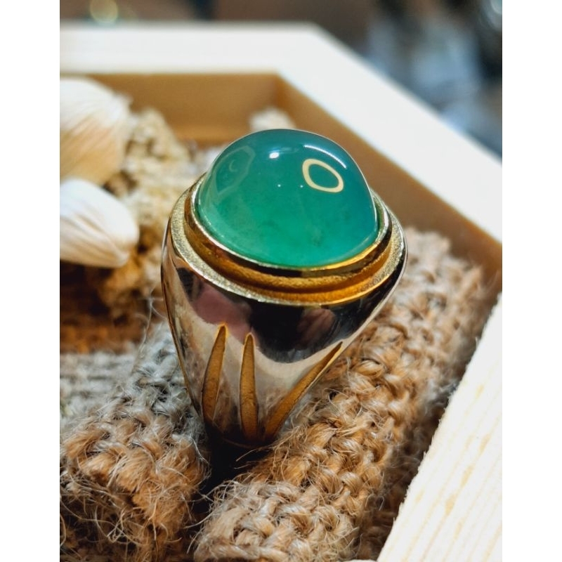 Cincin Batu Bacan Natural Palamea Super