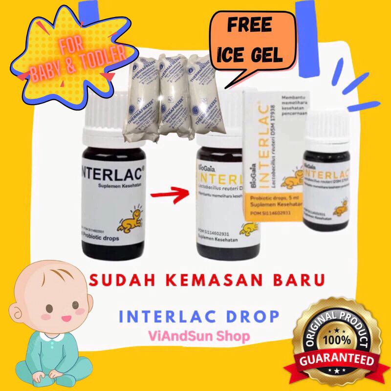 RB Interlac Drops Probiotik untuk BAYI - Interbat