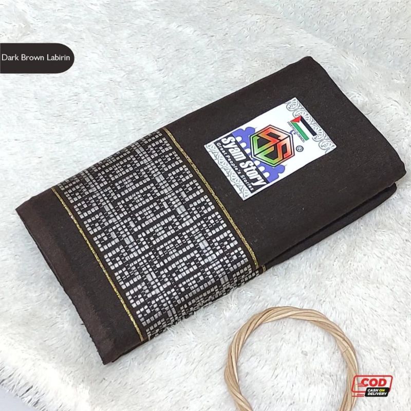 Sarung Sholat Premium Dewasa motif Barcode