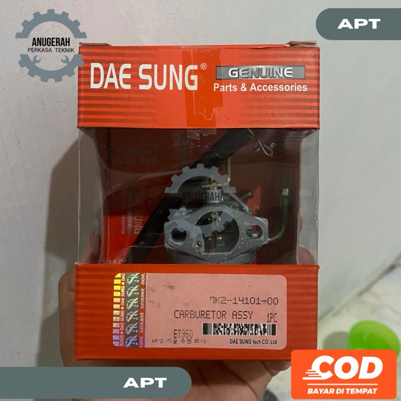 Carburator Karburator Genset Generator ET 950 Daesung
