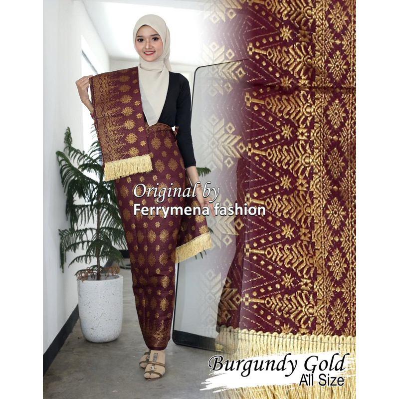 ROK LILIT SELENDANG SONGKET/ROK SONGKET KEBAYA