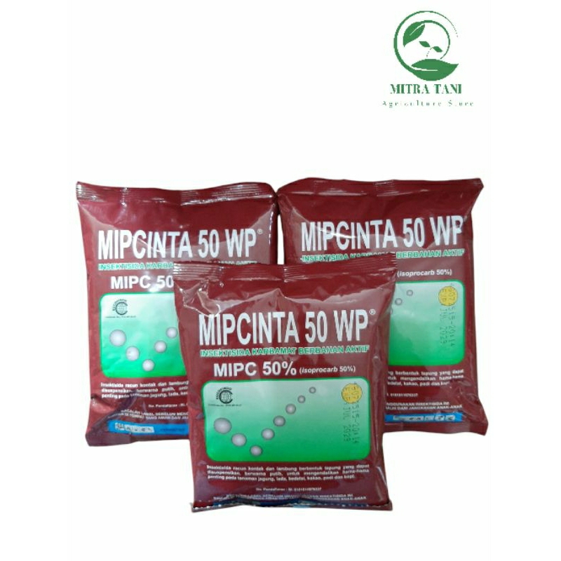 Insektisida kontak MIPCINTA 50WP  pembasmi serangga dan semut