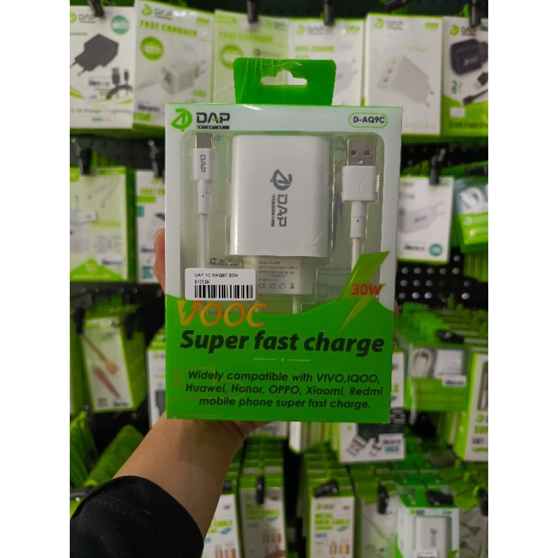 510138 DAP Charger Super Fast Charger 30Watt D-AQ9C
