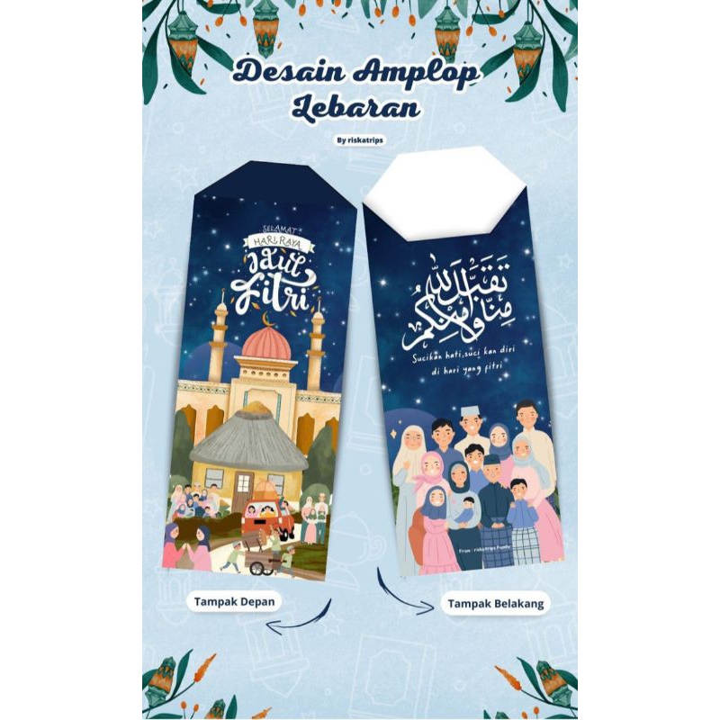 

Amplop lebaran lucu