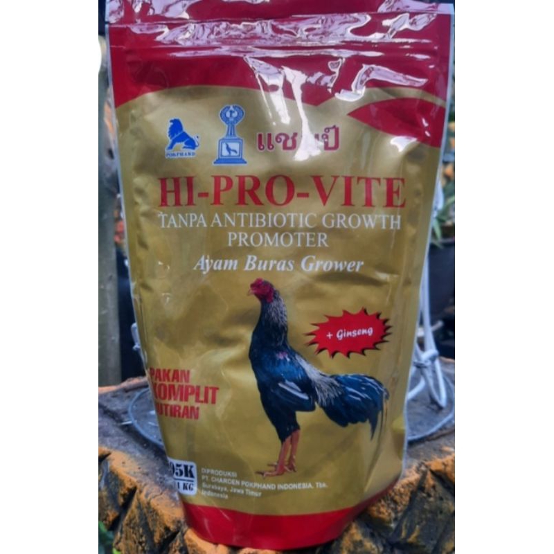 Hi pro vite 595k Pur pakan ayam jago dewasa komplit