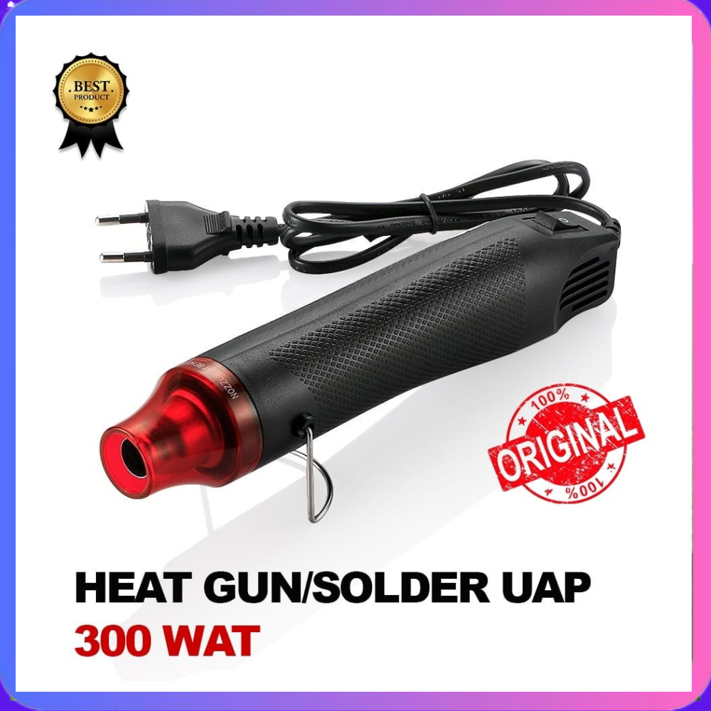 Mini Heat / Hot Air Gun - Alat Pemanas Portable Multifungsi-Taffware QST Express Heat Gun Hot Air