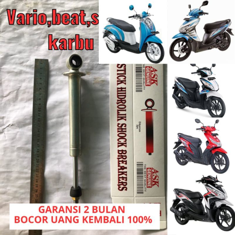 Hidrolik shock breaker belakang Vario, pen sekok beat, hidrolik shockbreaker scoopy 110cc karbu