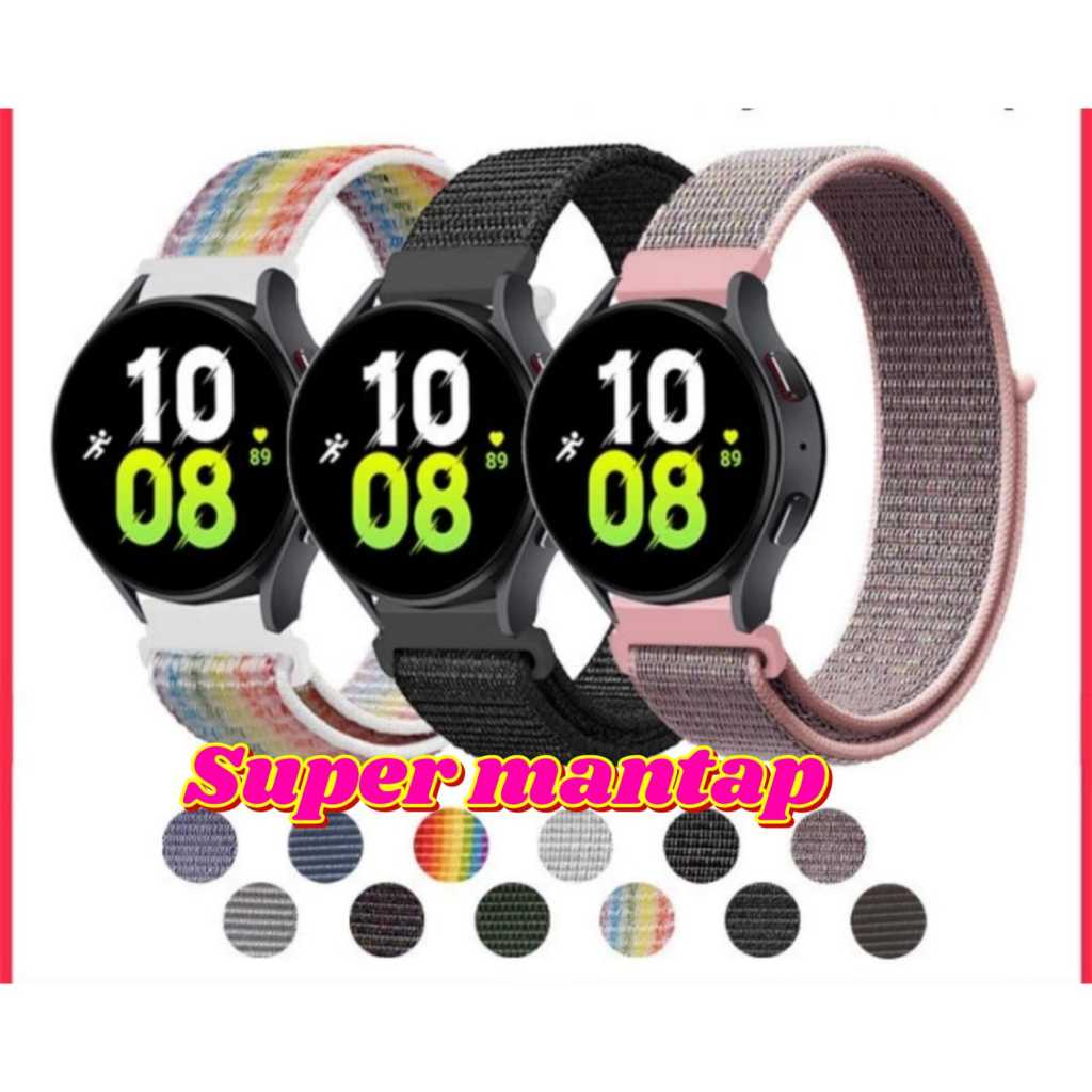 Strap Nylon Smartwatch Infinix XWatch 3 WE Tali Pengganti Smartwatch Infinix XWatch 3 WE Bahan Nilon