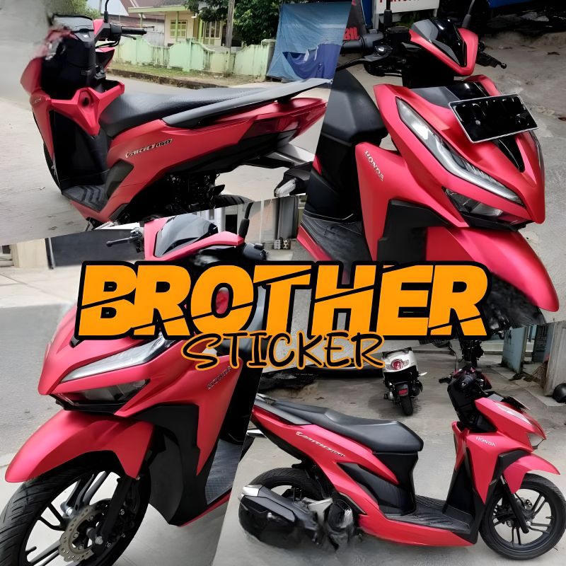 stiker skotlet merah satin metalic doff sticker merah chrome matt scotlite dop