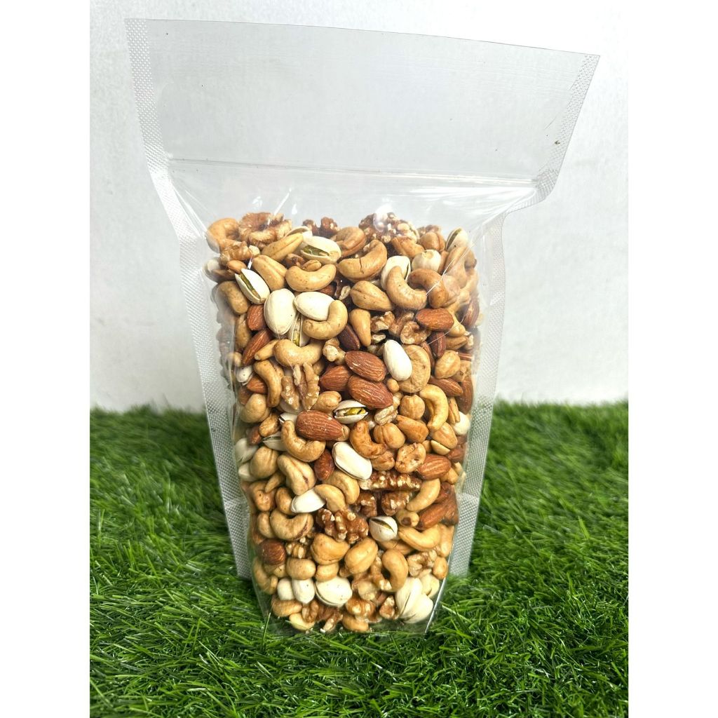 

TRAIL MIX 4 NUTS (KACANG METE, KACANG ALMOND, PISTACHIO DAN WALNUT)