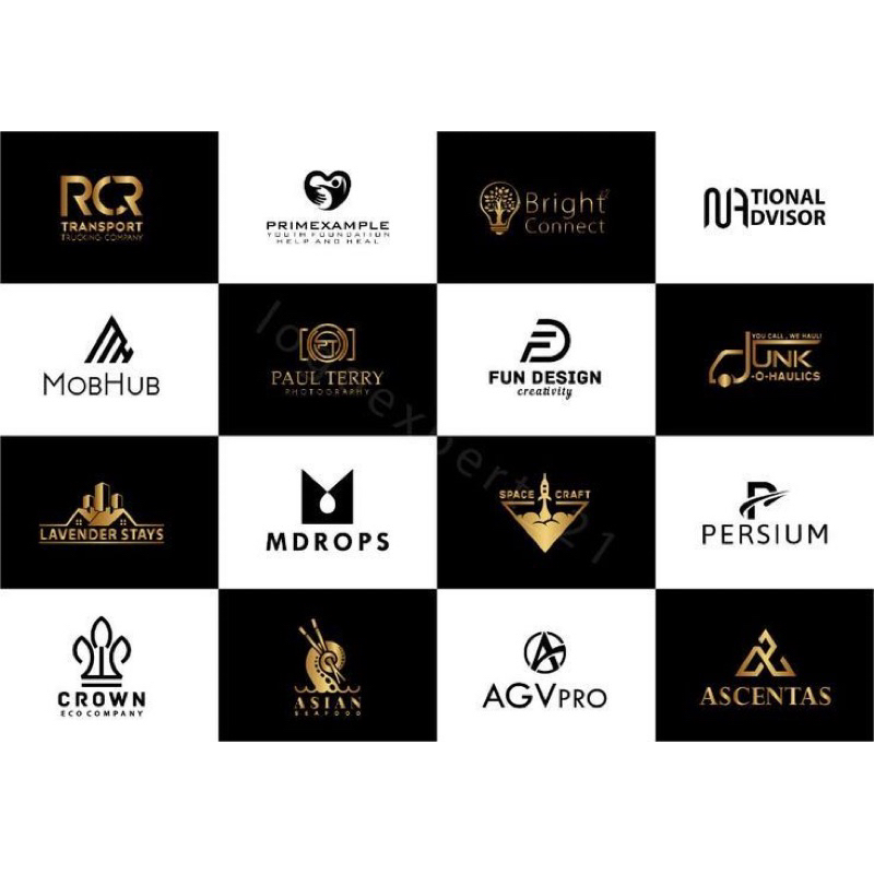 (DRAN CUSTOM SIMPLE) JASA BIKIN DESIGN LOGO OLSHOP BISNIS SIMPLE ELEGANT