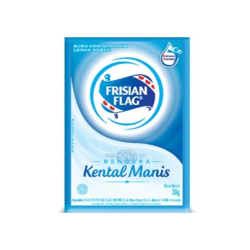 

Frisian Flag Kental Manis Putih 6X38G