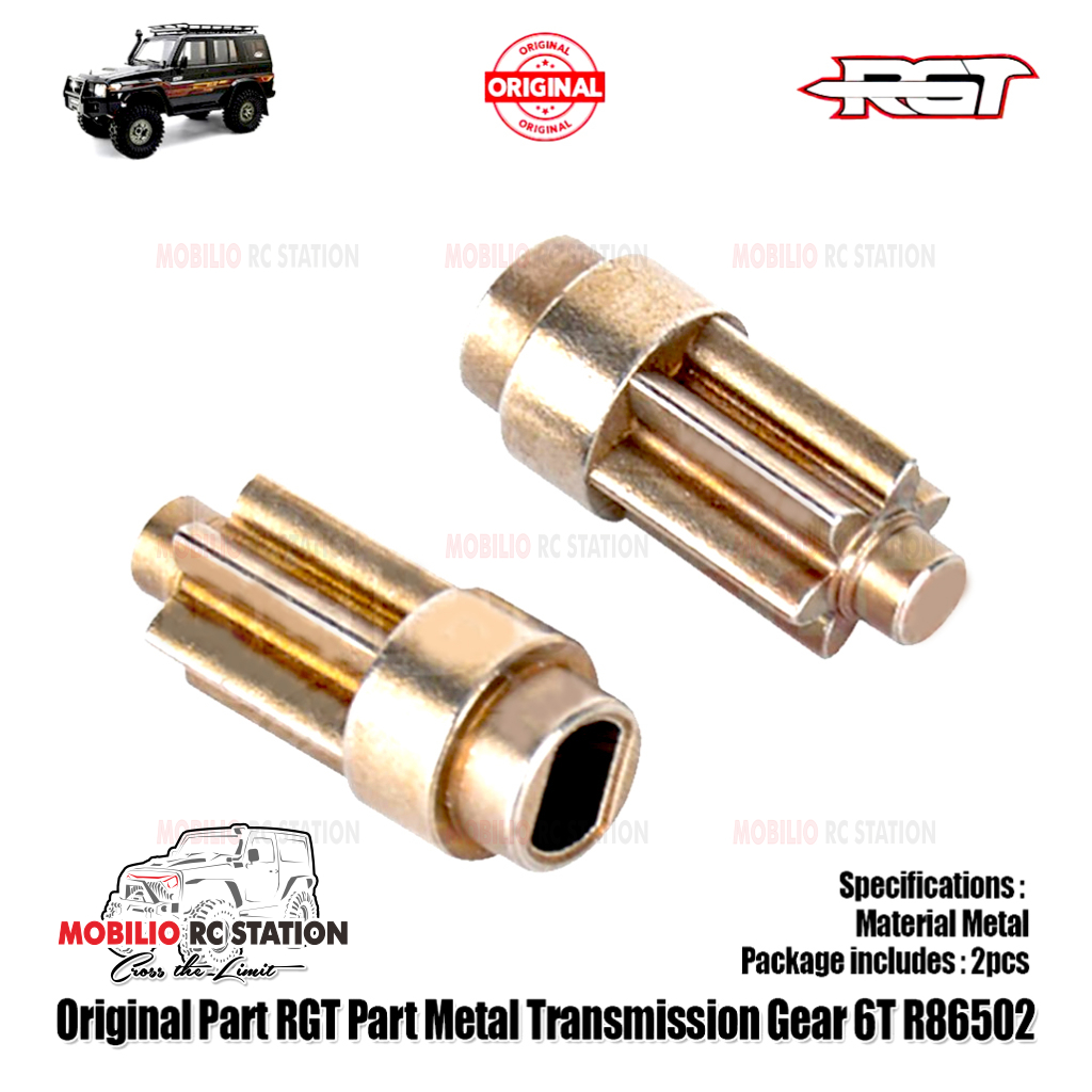 Spare Part Original Transmission Gear 6T RC RGT EX86190 #R86502