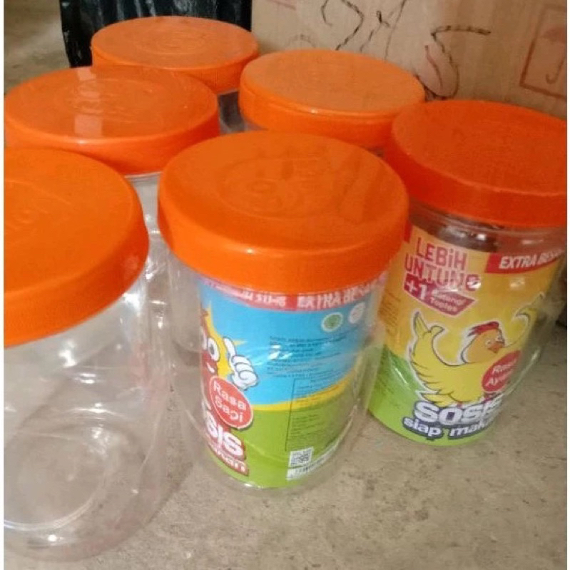 Toples Bekas / Toples Permen/Toples Plastik / Ready Toples yang Tersedia Campur-Campur Ada yg kecil 