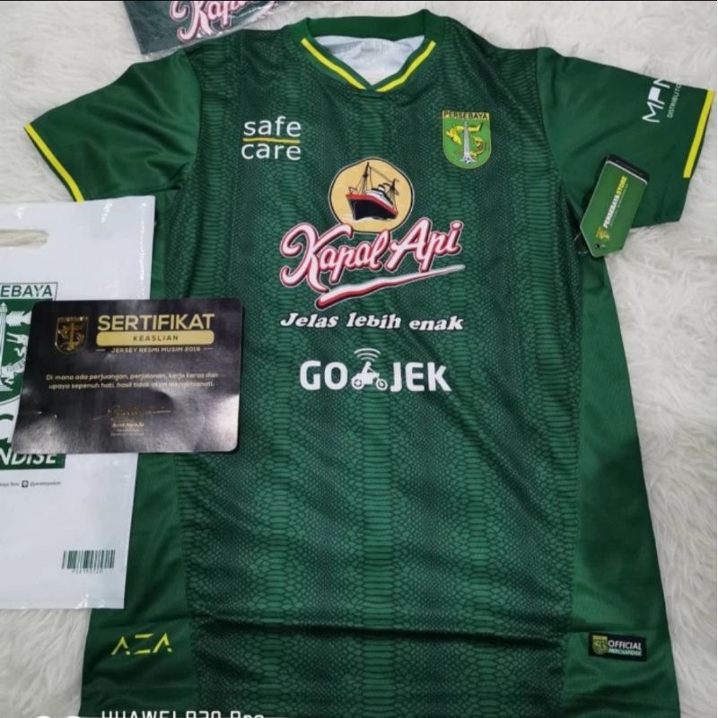 Kaos Jersey Persebaya Original Size L