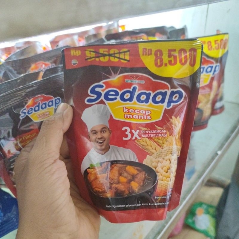 

Kecap Sedaap 225ml / Kecap Manis / Pelengkap Masakan