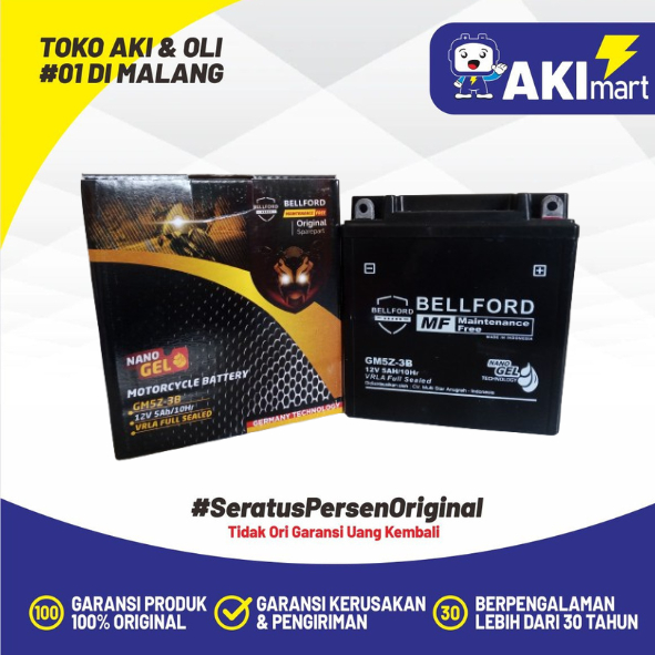 Aki Motor GM5Z3B Aki Kering Bellford