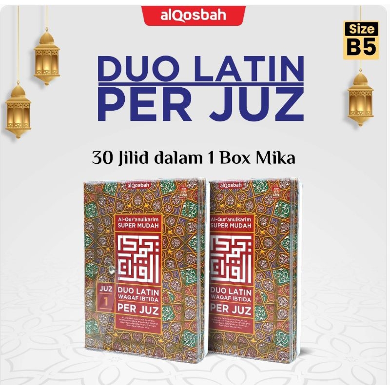 Al Quran Madrasah Duo Latin Per Juz B5