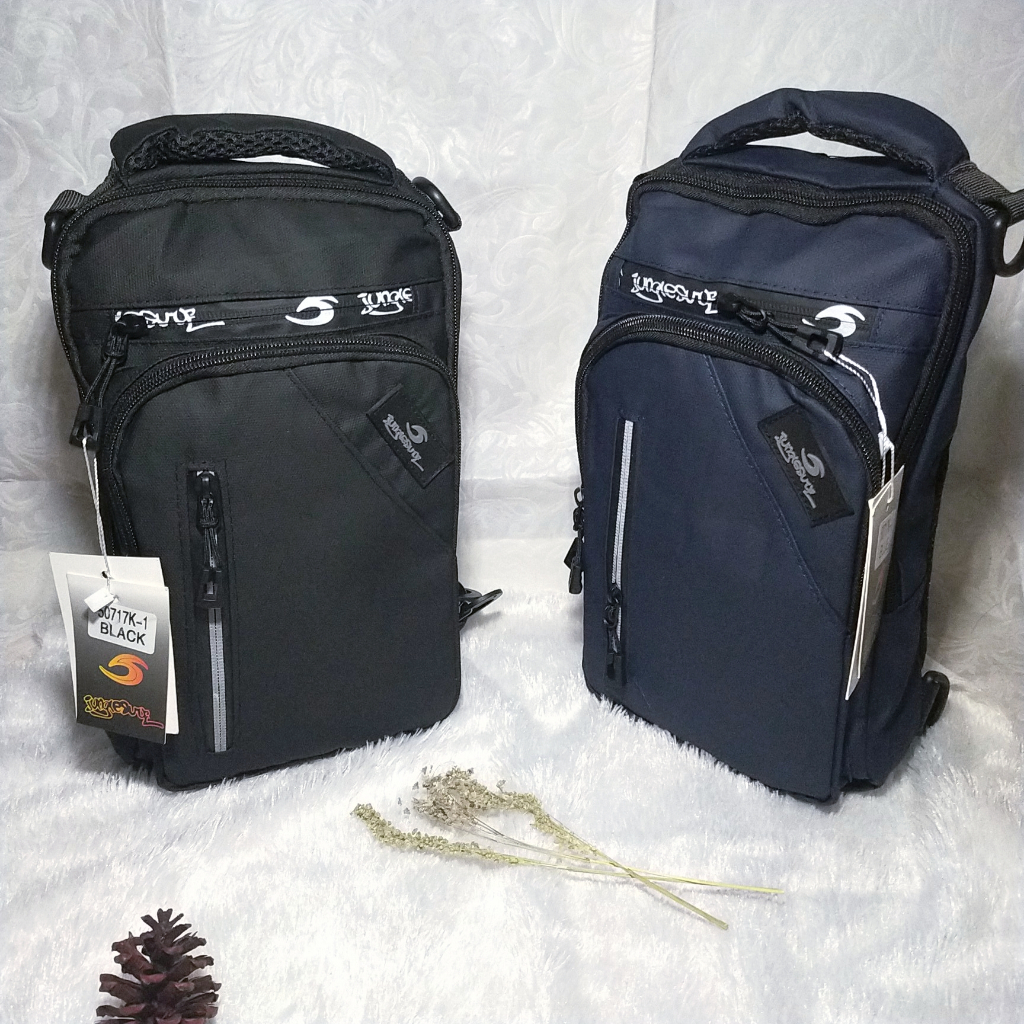 TAS SELEMPANG PRIA JUNGLESURF ORI SLINGBAG COWOK