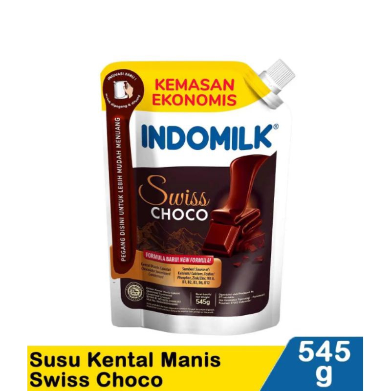 

Susu Kental Manis Indomilk Pouch Kemasan 545g