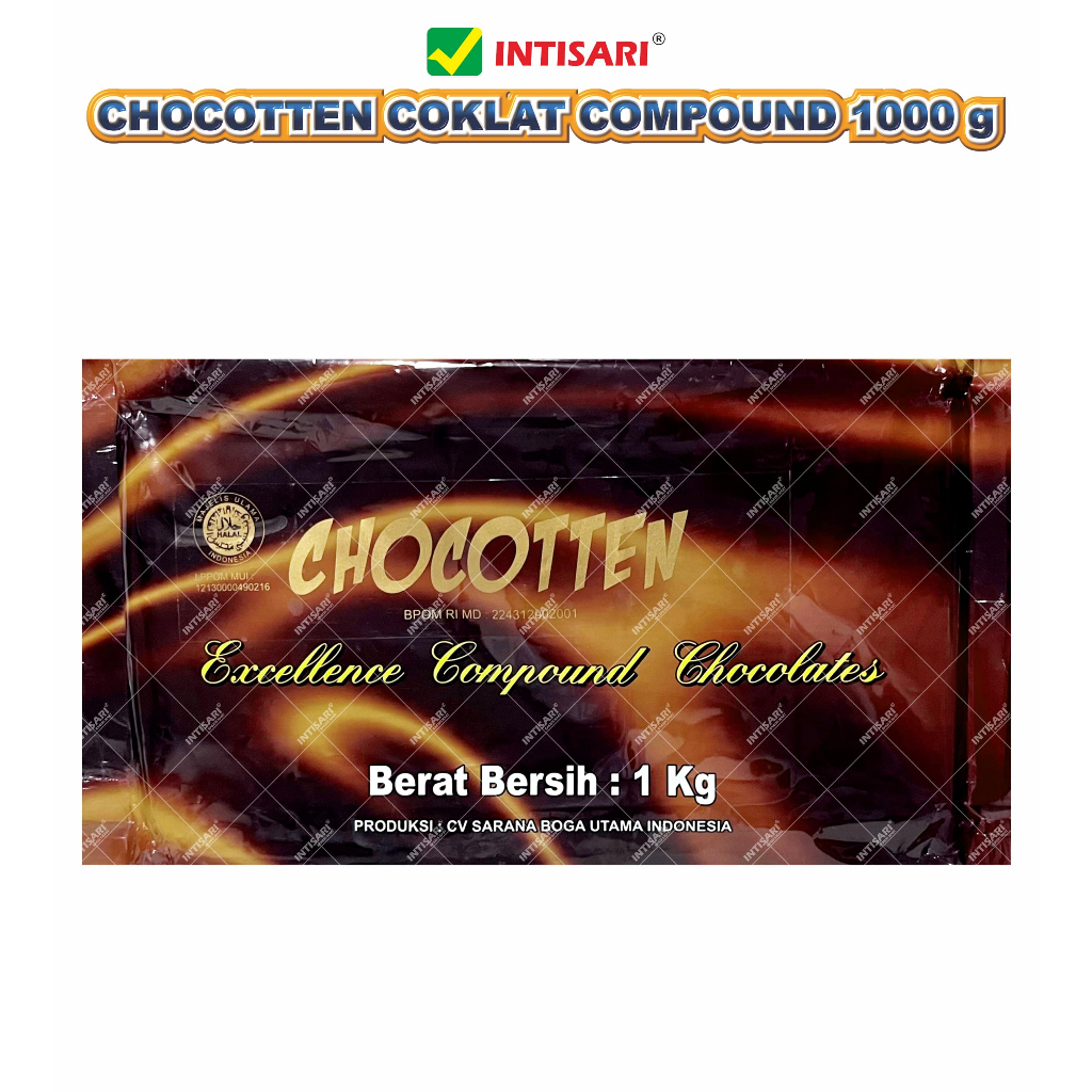 

CHOCOTTEN COKLAT COMPOUND 1000G