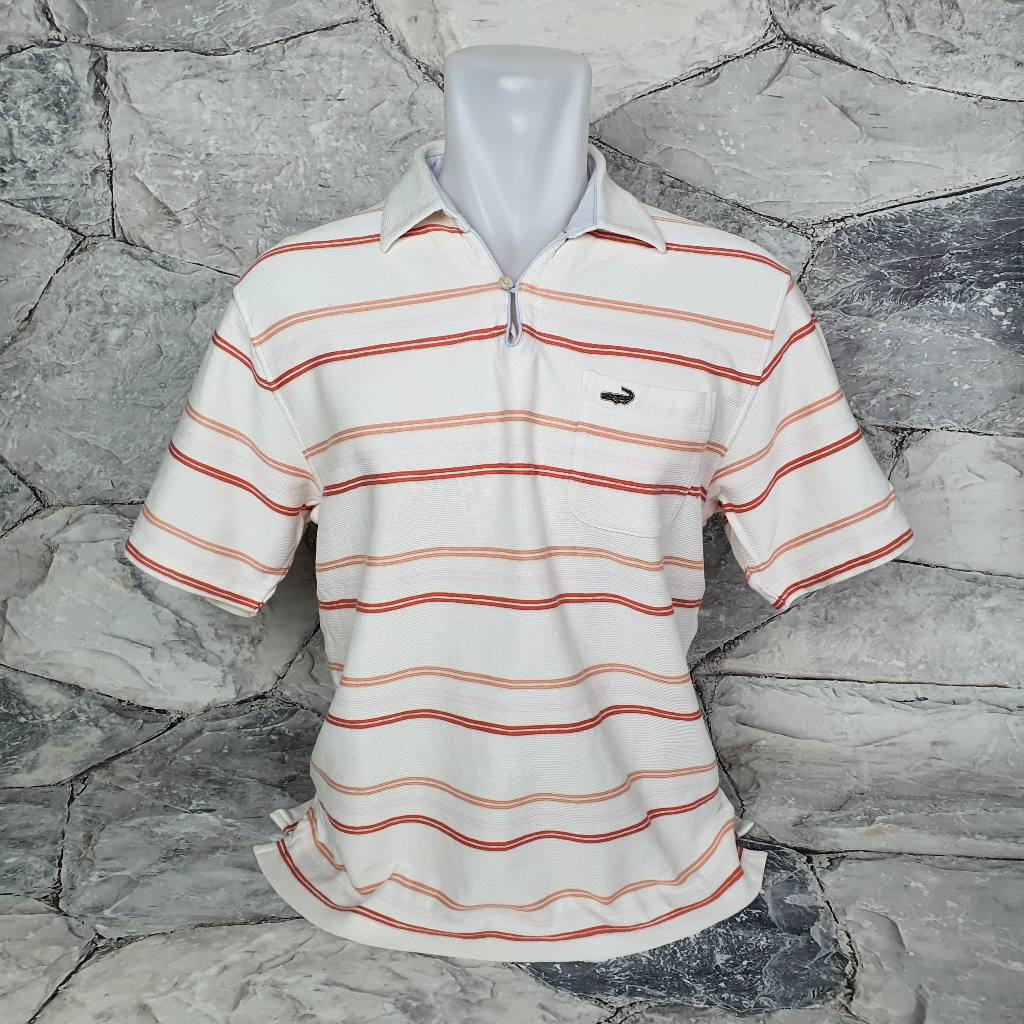 Baju Kaos Polo CROCODILE - Size M sd L / LD 53 cm - Original - Second