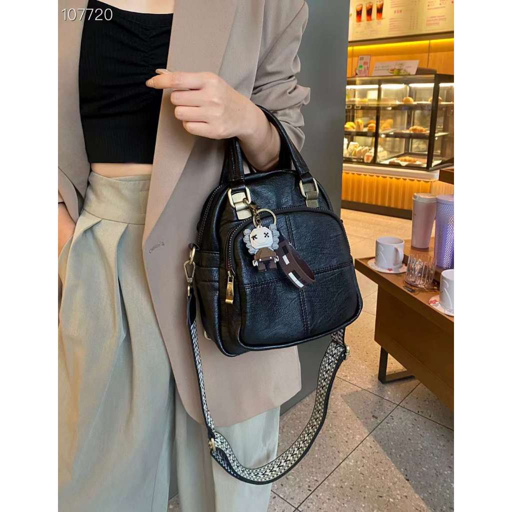 3 IN 1 MOJITO BAG TAS SELEMPANG TAS JINJING TAS RANSEL WANITA FASHION IMPORT #M7625