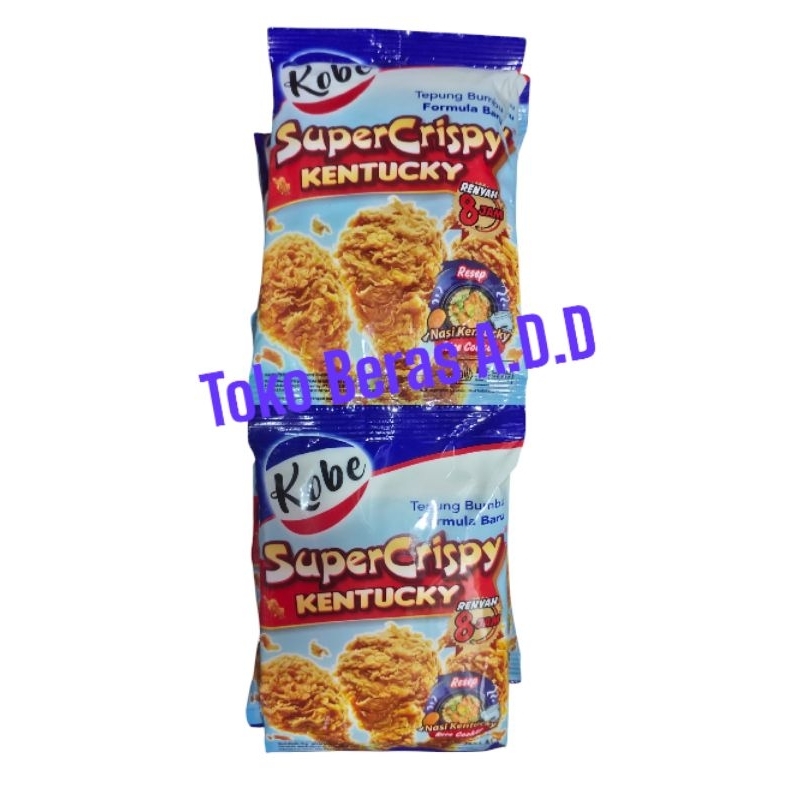 

Kobe Tepung Bumbu Super Crispy Kentucky 70gr 1renceng