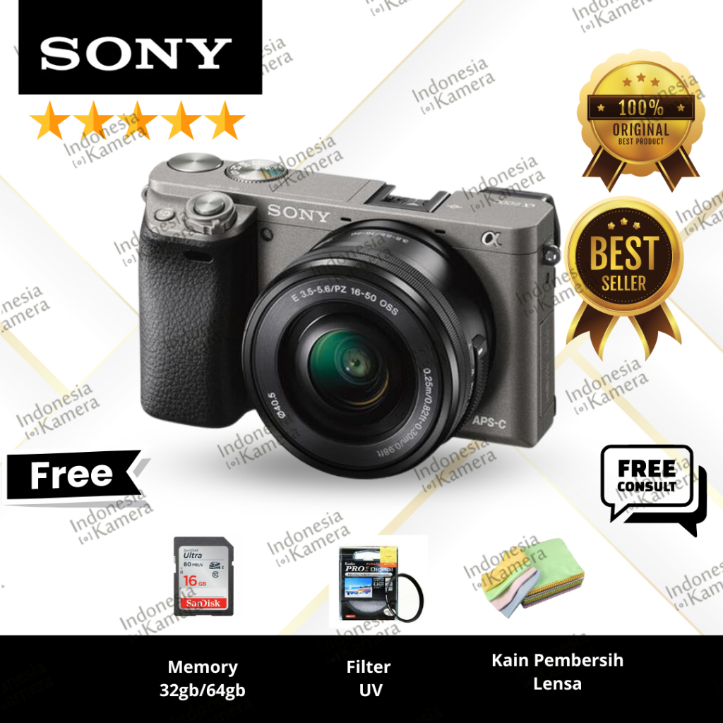 SONY A6000 Fullset Baru dan Bekas