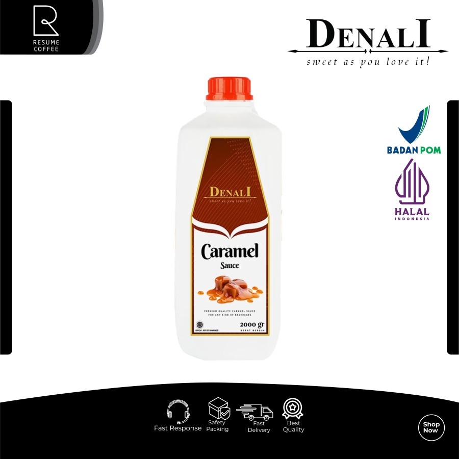 

Denali Flavoured Sauce Caramel - 2000gr