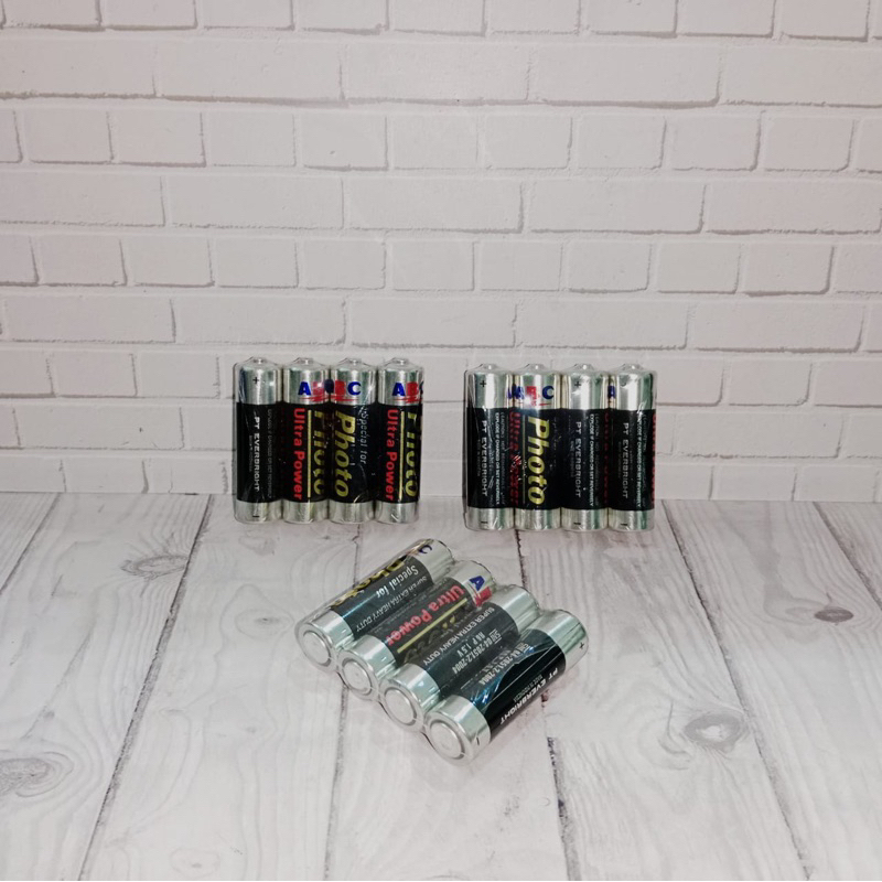 BATERAI ABC HITAM AA R6P - ABC